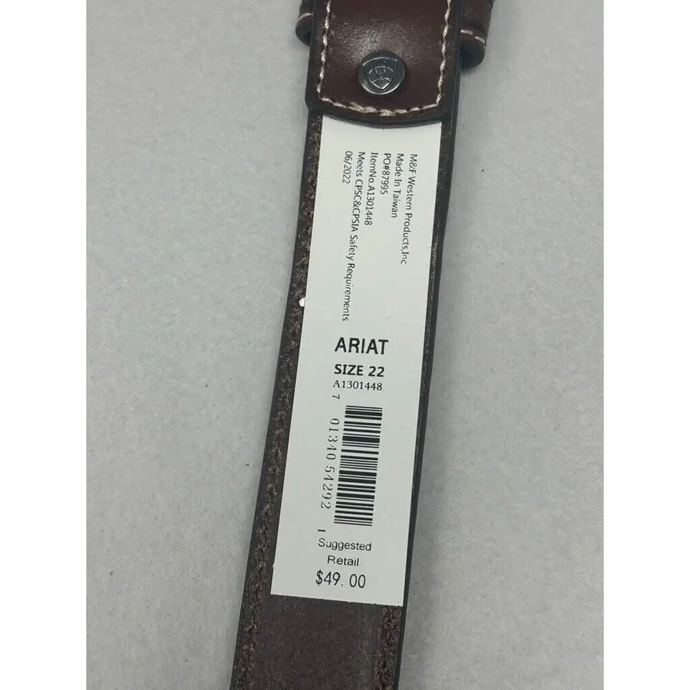 Ariat western belt